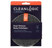 Cleanlogic Detoxify Dual-Texture  Exfoliator kūno šveitimo kempinė