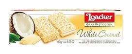 Vafliai Loacker Gran Pasticceria White Coconut, 100 g