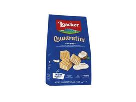 Vafliai Loacker Quadratini Coconut, 125 g x 12