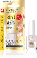 Intensyvus nagų kondicionierius su aukso dalelėmis Nail Therapy Professionnal Golden Shine 8IN1 12 ml