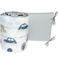 Lovelės apsauga My Baby, 180x30 cm, Grey/White