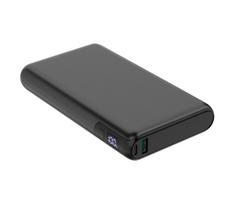 Išorinė baterija su LED ekranu Power Delivery 30000 mAh/100W/3,7V juoda