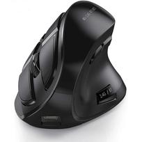 „Bluetooth“ vertikalios pelės įkraunamos optinės pelės, skirtos daugiafunkcėms 2.4G belaidėms pelėms, suderinamoms su „Apple Mac Windows“