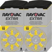 Rayovac A10 (PR70) klausos aparato baterijos 10x8 vnt.