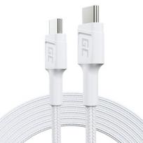 Green Cell KABGC29W USB kabelis USB 3.2 Gen 1 (3.1 Gen 1) 2 m USB C Balta