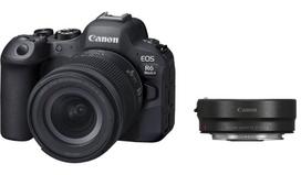 Skaitmeninis fotoaparatas Canon EOS R6 Mark II + RF 24-105mm F4-7.1 IS STM + Mount Adapter EF-EOS R