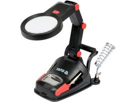 Lupa su stovu / trečia ranka | Led foninis apšvietimas (YT-73861)