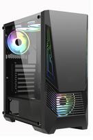 Kompiuterio korpusas |GOLDEN TIGER|Buffalo M730i|MidiTower|Not included|ATX|MicroATX|Colour Black|BUFFALOM730I