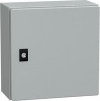 Metal Enclosure CRN H300xW300xD150 IP66 with mounting plate NSYCRN33150P | 3606480212543