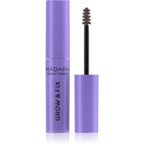MÁDARA Grow & Fix gelis su atspalviu antakiams atspalvis Frosty Taupe 4,25 ml