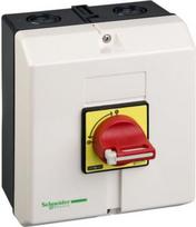 Enclosed case switch-disconnector Vario VCF, 3p, 50A. range of product: TeSys VARIO - device short name: enclosed switch disconnector - product or component type: enclosed switch disconnector - performance level: high performance - switch function: e VCF3GE | 3389110543896