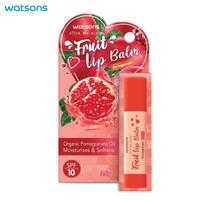 Watsons Love My Glow Fruit lūpų balzamas granatų SPF10, ekologiškas granatų aliejus, drėkina ir minkština, 3,5 g. 3.5 g.