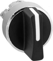 Selector switch head Ø22 3pos. black ZB4BD8 | 3389110889000