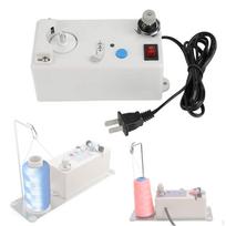 Automatinis ritės vyniotuvas, patvari vyniojimo mašina, aukštas universalus elektrinis siūlas siuvimui white