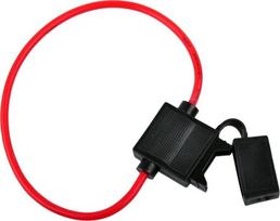 Saugiklio lizdas (20mm) 30cm 5mm