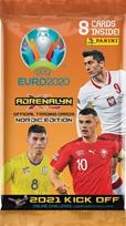 Futbolo kortelės Kortelių rinkinys UEFA EURO 2020 KICK OFF 2021 (Nordic Edition)