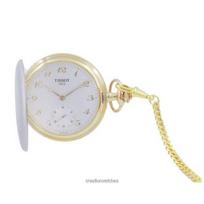 Tissot T-Pocket Savonettes Quartz T83.9.459.32 T83945932 kišeninis laikrodis balta