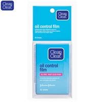 Johnson & Johnson Clean & Clear Aliejų kontroliuojanti plėvelė, be aliejaus, neužkemša porų, akimirksniu pašalina riebalų perteklių, 60 lapelių 60 Sheets blue