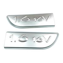 ESP563 2 vnt. chromuotas 1.6 16V ženklelis 8200209130 kairysis ir dešinysis Renault Megane MK2 Scenic MK2