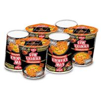 „Nissin Cup“ makaronų greitai paruošiami makaronai „Tom Yum“ krevečių pasta Kreminio padažo skonio (Sausas tipas) 71 g. x 6 vnt 71 g. x 6 pcs