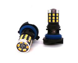 2 vnt HP24W LED lemputė 12-24V CANBUS stipri oranžinė, bekelei