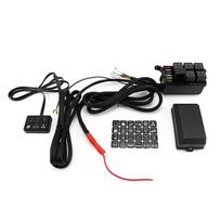 12V 6 Gang Switch Panel Spalvingi galinių žibintų relės saugiklių dėžutės grandinės valdymo dėžutė, skirta valties džipui Caravan Polaris RZR UTV ATV priedai