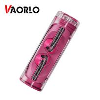 VAORLO belaidės ausinės Nosie Cancel HD mikrofonas Sportinės ausinės Mini ausinės, skirtos visiems išmaniesiems telefonams Atsparus vandeniui juoda