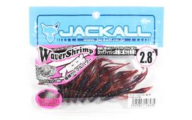 Išpardavimas Jackall Minkštas masalas Waver Shrimp Jūros vandeniui 2,8 colio Blood (6435)