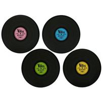 4 Stalai vinilinės plokštelės vintažinės retro 39 cm plaunamos