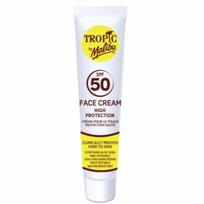 Tropic by Malibu Face Cream SPF50 veido kremas 40ml