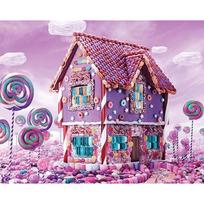 DIY Diamond Embroidery Candy House Full Round Diamond Painting Mosaic Home Decor 20X30CM