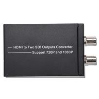NK-M009 HDMI į du SDI keitiklius garso adapteris, palaikymas 720P/1080P EU kištukas US Plug