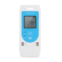 Kkmoon USB temperatūros drėgmės duomenų kaupiklis Daugkartinis RH TEMP duomenų kaupiklis, drėgmės įrašymas mėlyna
