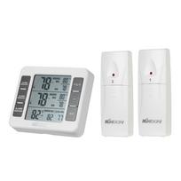 KKmoon mini LCD skaitmeninis termometras temperatūros matuoklis 0 celsijaus ~ 50 celsijaus su matavimo celsijaus / Farenheito maksimalia minimalia verte