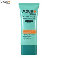 Aqua+ Series Multi-Protection Apsauginis kremas nuo saulės SPF 50+ PA++++, UVA/UVB/NIR, Ramina, Šviesina ir Apsaugo, Apsauga nuo saulės, 50 ml. 50 ml.