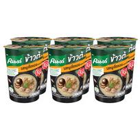 Knorr puodelis greitai paruošiamos ryžių sriubos košė su kiauliena ir grybais (Šitakė) Skonis 40 g. x 6 vnt 40 g. x 6 pcs
