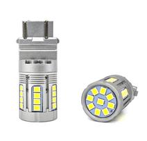 2 vnt P27/7W LED lemputė 3157 12-24V be klaidų 2000lm balta