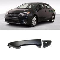 Priekinė kairioji vairuotojo pusės išorinė išorinių durų rankena Toyota Corolla 2014-2019 black