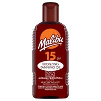 Malibu įdegio aliejus įdegio aliejus SPF15 200ml