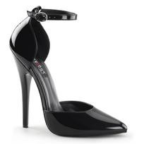 Pleaser Domina-402 Blk Pat 36