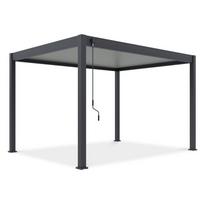 Pavėsinė Pergola ELEGANCE 309x400 cm, Antracito/pilka