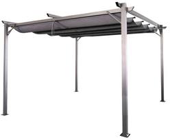 Pavėsinė Pergola SPRINT 290x395 cm, Antracito/pilka