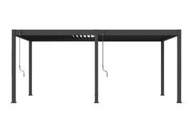 Pavėsinė Pergola ELEGANCE 309x600 cm, Antracito