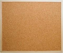 Kamštinė lenta mediniu rėmu 2x3 Eco, 80x60 TC86/C