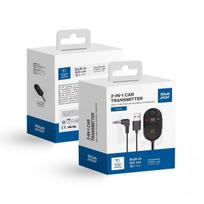 Bluetooth transmiteris Blue Star (BT62) (bluetooth v5.3 3,5mm) juodas