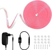 Segrass Y5m neoninė LED juosta, rožinė 5 m