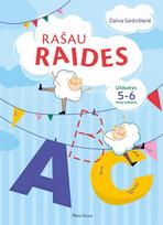 Rašau raides. Užduotys 5–6 metų vaikams - Daiva Gedvilienė