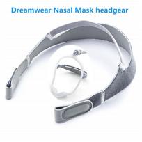 Galvos apdangalo visos kaukės pakaitinė dalis CPAP galvos juosta, skirta DreamWear nosies kaukei 1pcs gray