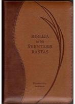 Biblija arba Šventasis Raštas. Ekumeninis leidimas, viršelis su užtrauktuku 2019 m - Nėra Autoriaus