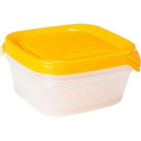 3 dubenėlių rinkinys 3x0,8L "Fresh&Go" geltonos spalvos